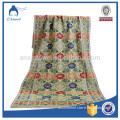 Vintage Kantha Quilt Recycled Sari Blanket Wholesale ,Knitted Kantha Blanket